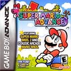 North American box art for Super Mario Advance