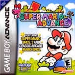 North American box art for Super Mario Advance
