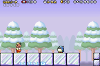 Screenshot of the level Slip Slidin' Away