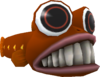 Rendered model of the Gringill enemy in Super Mario Galaxy.