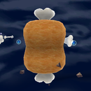 Squared screenshot of meat in Super Mario Galaxy.