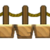 Bridge icon in Super Mario Maker 2 (New Super Mario Bros. U style)