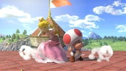 Peach's Toad in Super Smash Bros. Ultimate