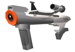 Artwork of a Super Scope from Super Smash Bros. Brawl.