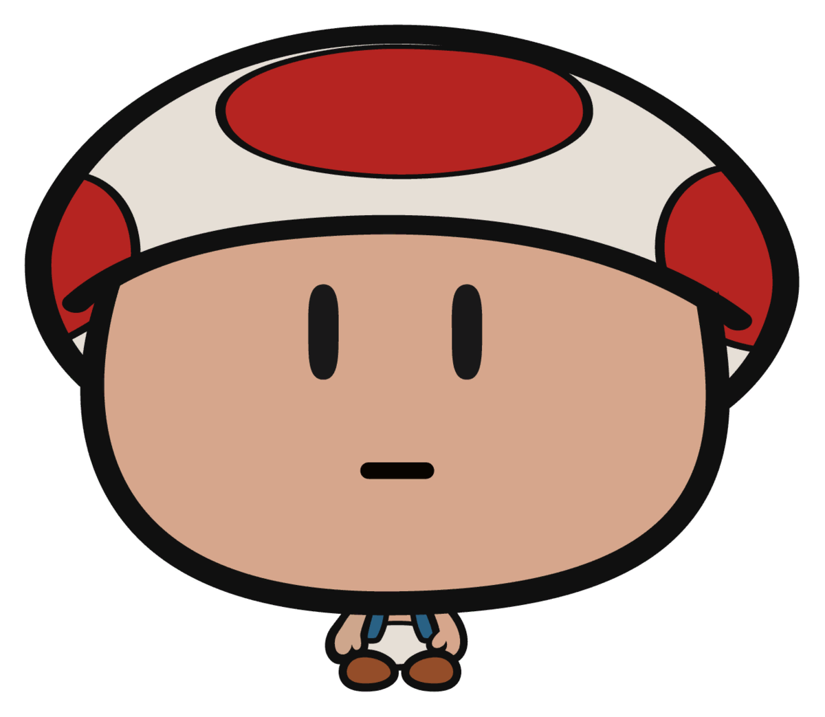File:Big head normal Toad PMTOK sprite.png - Super Mario Wiki, the ...