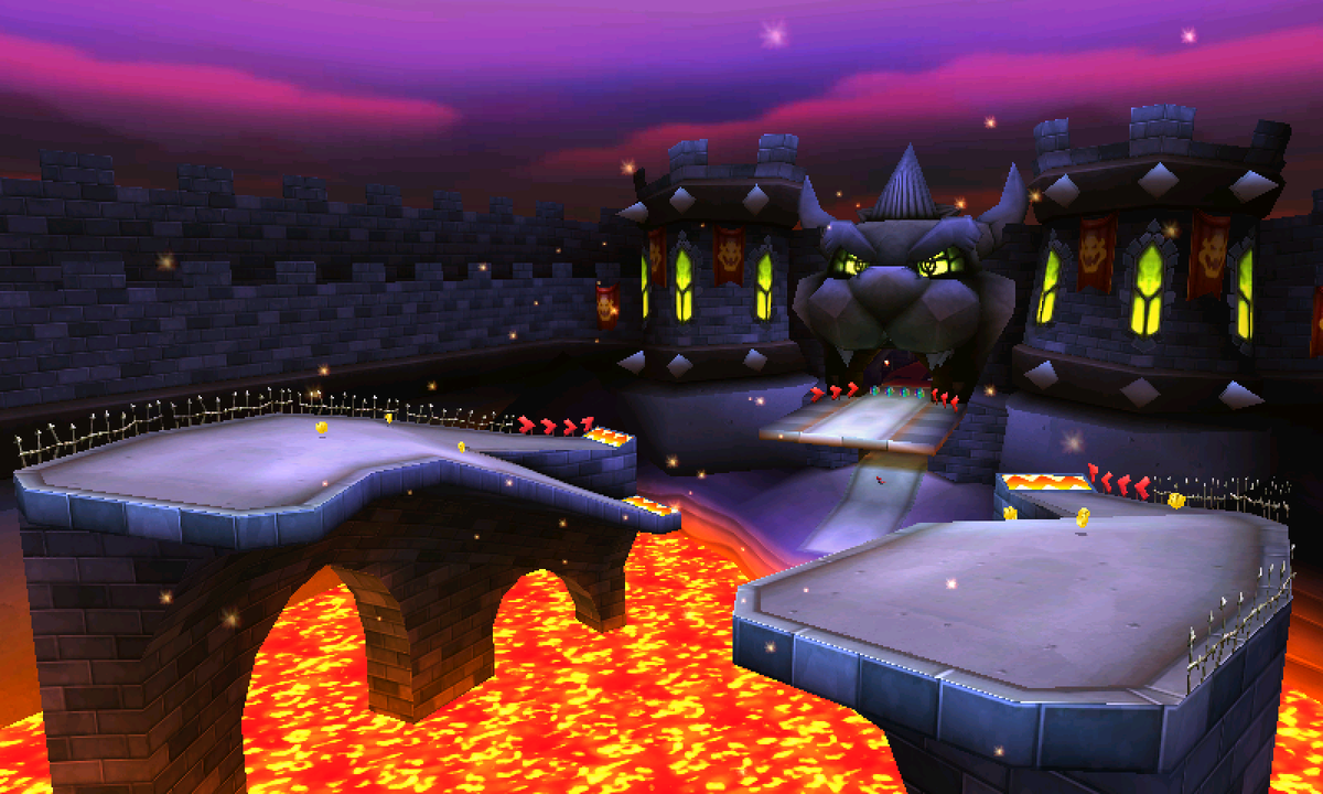 Bowser's Castle (Mario Kart 7 theme) Super Mario Wiki, the