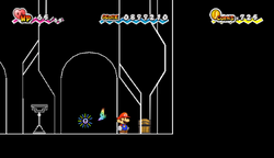Last treasure chest in Castle Bleck Inner Sanctum of Super Paper Mario.