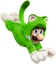 Artwork of Cat Luigi, from Super Mario 3D World.