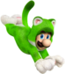 Artwork of Cat Luigi, from Super Mario 3D World.