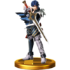 Chrom trophy from Super Smash Bros. for Wii U