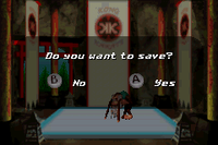DKC3 GBA May 05 prototype Swanky's Dash save screen.png