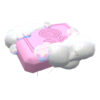 The Pink Bubble Balloon from Mario Kart Tour