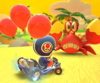 Thumbnail of the Yoshi Cup challenge from the Space Tour; a Steer Clear of Obstacles challenge set on GBA Cheep-Cheep Island (reused as the Daisy Cup's bonus challenge in the 2023 New Year's Tour)
