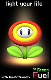 A sponsor from Mario Kart Wii