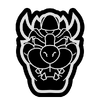 A sticker from Mario Kart World