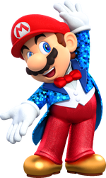 Artwork of Mario from Mario Party: The Top 100