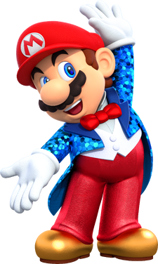 Artwork of Mario from Mario Party: The Top 100