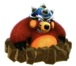 Artwork of Major Burrows from Super Mario Galaxy.