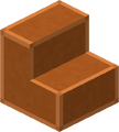Smooth Red Sandstone Stairs