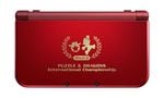 Top view of Puzzle & Dragons International Championship New Nintendo 3DS XL system.