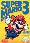 The official boxart for Super Mario Bros. 3