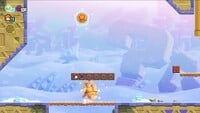 The first Wonder Token in the level Search Party Puzzling Park in Super Mario Bros. Wonder
