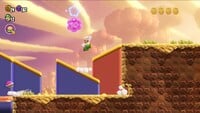 The third 10-flower coin in Rolla Koopa Derby in Super Mario Bros. Wonder