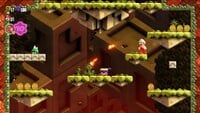 The first 10-flower coin in The Midway Trial: Hop to It in Super Mario Bros. Wonder