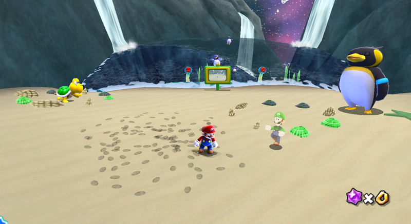 File:SMG2 Cosmic Cove Starting Area.png