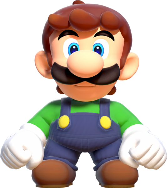 File:Small Luigi (render) - Super Mario 3D World.png