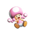 Toadette in the character select from Super Mario Bros. Wonder
