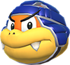 A blue Boom Boom's head icon in Mario & Sonic at the Olympic Games Tokyo 2020