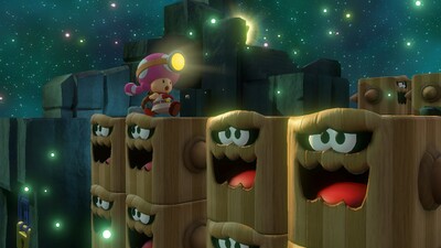 Check out Toadette as she tracks treasure! image