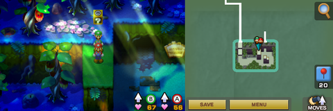 Block 23 in Chucklehuck Woods of Mario & Luigi: Superstar Saga + Bowser's Minions.