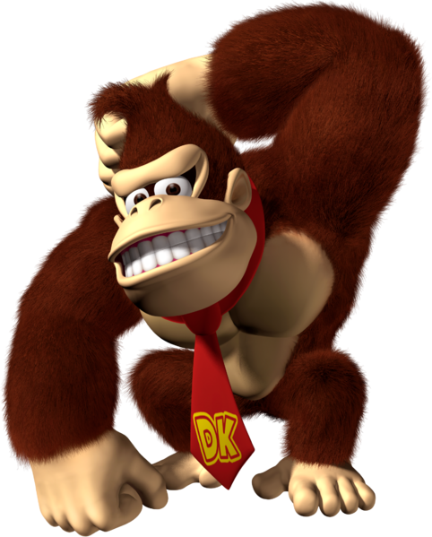 File:Donkey Kong Artwork (alt) - Mario Party 8.png