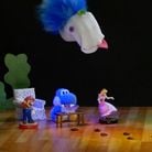 Preview for a Play Nintendo opinion poll on who ate Blue Yarn Yoshi's pudding in an episode of Frizzy's Silly amiibo Theater. Original filename: <tt>1x1-PNYT_poll_1.a25bebd1.jpg</tt>