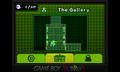 Map of the redesigned Gallery from the Nintendo 3DS remake.
