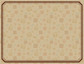 Beige plaid pattern with a brown border
