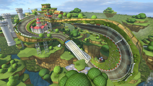 Mario Circuit in Mario Kart 8