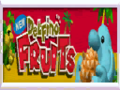 A Delfino Fruits trackside banner from Mario Kart: Double Dash!!