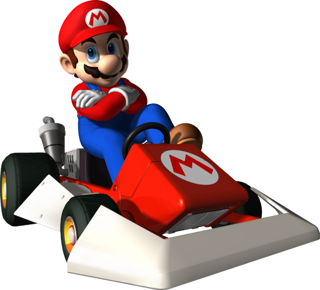 File:MKDS Mario Standard Kart Artwork.png