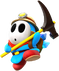 Light-blue Shy Guy (Explorer) from Mario Kart Tour