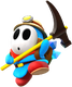 Light-blue Shy Guy (Explorer) from Mario Kart Tour