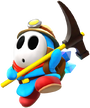 Light-blue Shy Guy (Explorer) from Mario Kart Tour