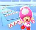 The course icon of the R variant with Toadette (Sailor)