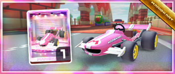 Pink Comet from the Spotlight Shop in the 2023 Mii Tour in Mario Kart Tour