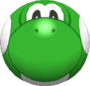 Yoshi using the Bowlo Candy