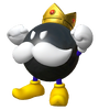 King Bob-omb's sprite in the pre-battle screen in Mario Party 9