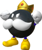 King Bob-omb's sprite in the pre-battle screen in Mario Party 9