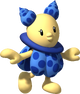 Artwork of a Noki from Mario Super Sluggers